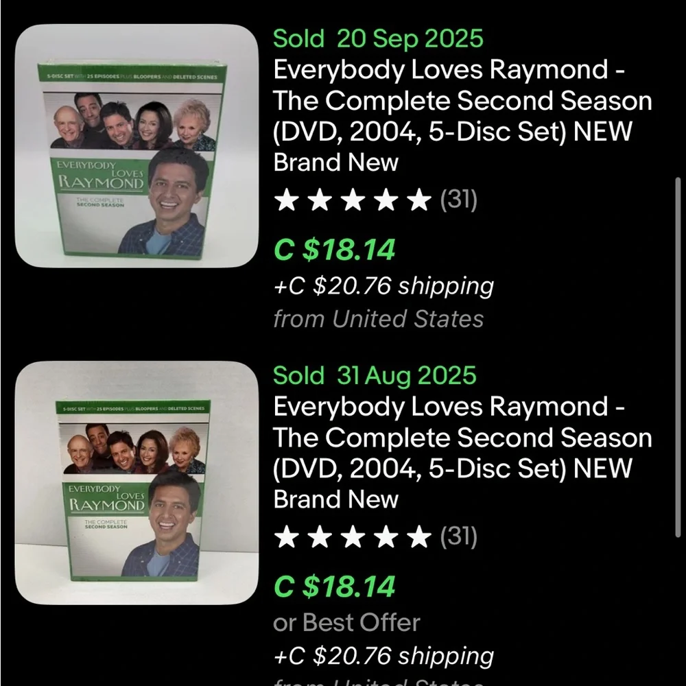 Everybody Loves Raymond The Complete Second Season / DVD Boxset / 2004 / NEW - Picture 5 of 5